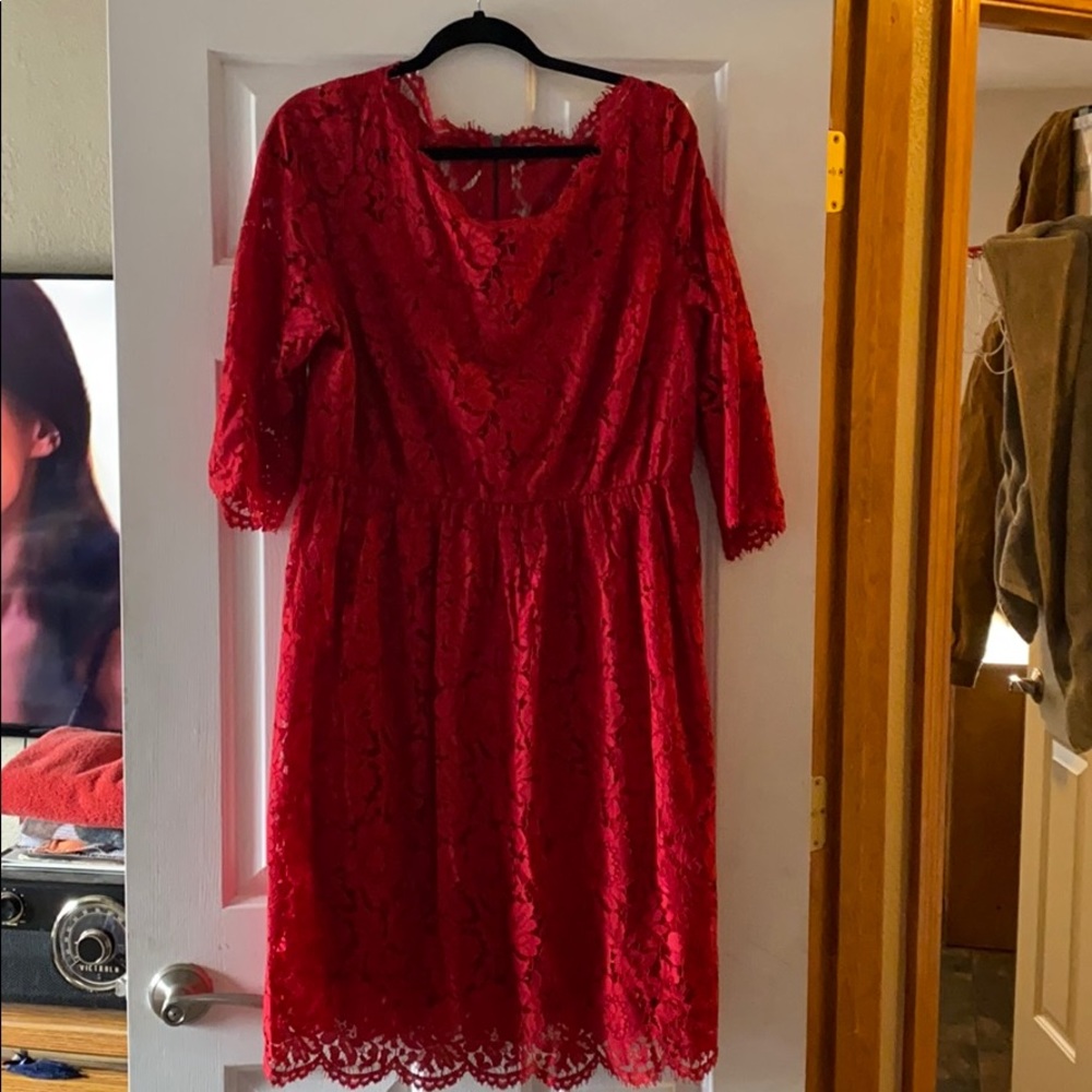 Lacy party dress
